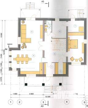 Дом 245м&sup2;, 2-этажный, участок 14 сот.  