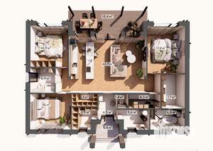 Дом 165м², 2-этажный, участок 10 сот.  