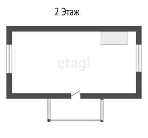 Дом 23м², 2-этажный, участок 6 сот.  