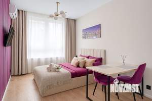 Студия квартира, посуточно, 28м2, 6/15 этаж