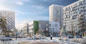 1-к квартира, на длительный срок, 33м2, 3/17 этаж