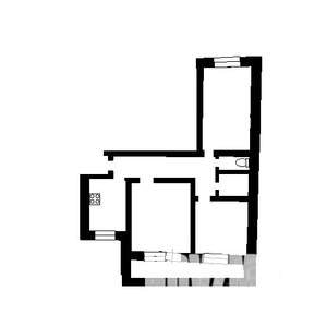 2-к квартира, на длительный срок, 56м2, 7/25 этаж