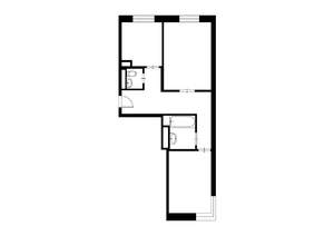 2-к квартира, на длительный срок, 63м2, 9/17 этаж