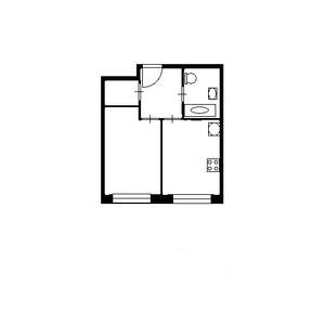 1-к квартира, на длительный срок, 37м2, 23/25 этаж