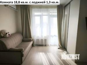 Студия квартира, на длительный срок, 28м2, 12/23 этаж