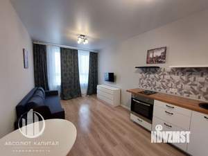 Студия квартира, на длительный срок, 24м2, 13/17 этаж