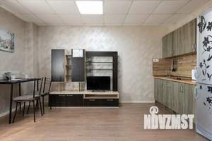 1-к квартира, посуточно, 36м2, 1/1 этаж