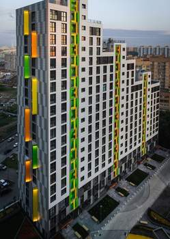 1-к квартира, на длительный срок, 43м2, 15/25 этаж