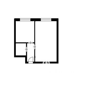 1-к квартира, на длительный срок, 46м2, 3/25 этаж