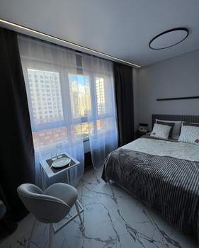 Студия квартира, на длительный срок, 27м2, 10/17 этаж