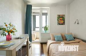 Студия квартира, посуточно, 21м2, 23/25 этаж