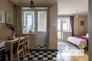 Студия квартира, посуточно, 35м2, 12/17 этаж