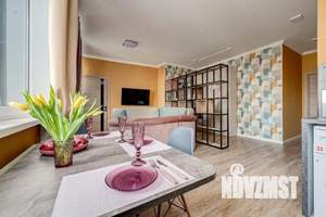 1-к квартира, посуточно, 61м2, 1/1 этаж