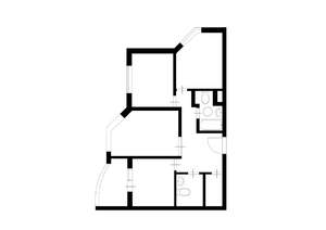 3-к квартира, на длительный срок, 78м2, 11/25 этаж