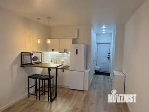 Студия квартира, на длительный срок, 25м2, 16/17 этаж