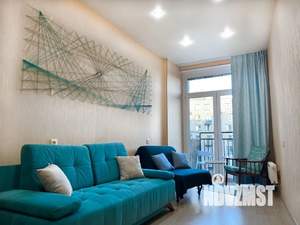 1-к квартира, посуточно, 43м2, 6/9 этаж