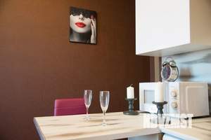 Студия квартира, посуточно, 43м2, 17/17 этаж