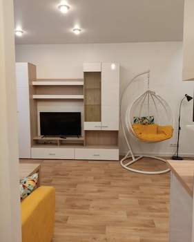 Студия квартира, на длительный срок, 27м2, 5/6 этаж