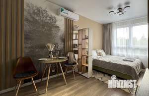 Студия квартира, посуточно, 23м2, 5/17 этаж