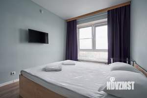 1-к квартира, посуточно, 34м2, 22/25 этаж