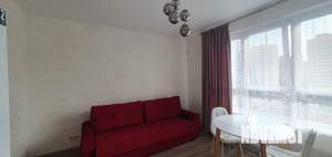 Студия квартира, на длительный срок, 27м2, 8/17 этаж