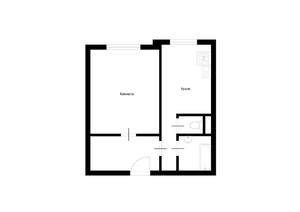 1-к квартира, на длительный срок, 36м2, 15/17 этаж