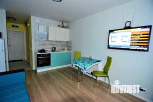 Студия квартира, посуточно, 23м2, 22/25 этаж