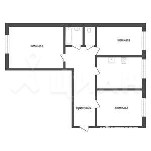 3-к квартира, на длительный срок, 86м2, 5/25 этаж