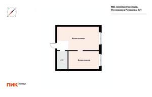 1-к квартира, на длительный срок, 45м2, 9/18 этаж