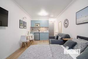 Студия квартира, посуточно, 25м2, 11/17 этаж