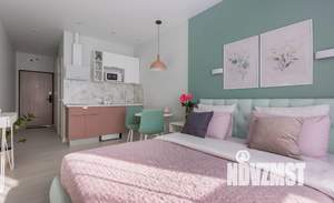 1-к квартира, посуточно, 23м2, 1/1 этаж