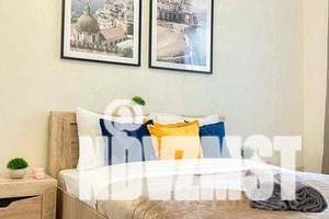 1-к квартира, посуточно, 38м2, 22/25 этаж