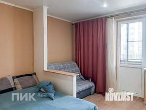 Студия квартира, на длительный срок, 25м2, 2/17 этаж
