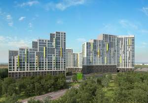 1-к квартира, на длительный срок, 43м2, 15/25 этаж