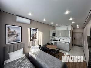 1-к квартира, посуточно, 24м2, 1/1 этаж