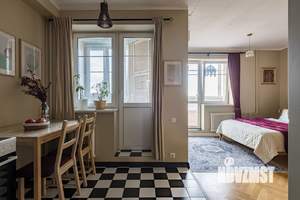 Студия квартира, посуточно, 35м2, 12/17 этаж