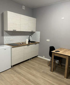 Студия квартира, на длительный срок, 23м2, 4/17 этаж