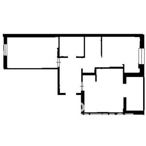 2-к квартира, на длительный срок, 55м2, 3/18 этаж