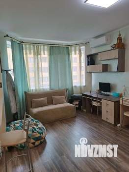 Студия квартира, на длительный срок, 42м2, 2/7 этаж