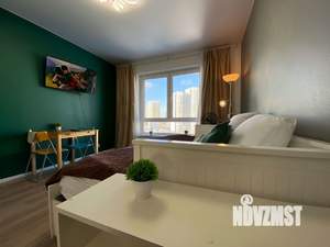 Студия квартира, посуточно, 23м2, 10/22 этаж