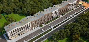 Студия квартира, на длительный срок, 29м2, 2/4 этаж