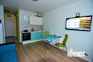 1-к квартира, посуточно, 23м2, 1/1 этаж