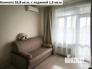 Студия квартира, на длительный срок, 28м2, 12/23 этаж