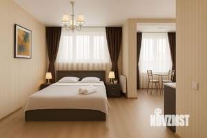 1-к квартира, посуточно, 34м2, 1/1 этаж