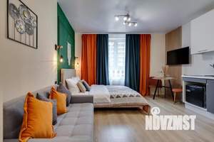 1-к квартира, посуточно, 24м2, 1/1 этаж