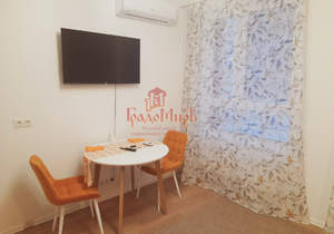 Студия квартира, на длительный срок, 26м2, 5/17 этаж