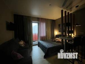 Студия квартира, посуточно, 27м2, 6/9 этаж