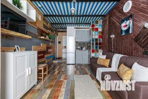 1-к квартира, посуточно, 25м2, 1/1 этаж