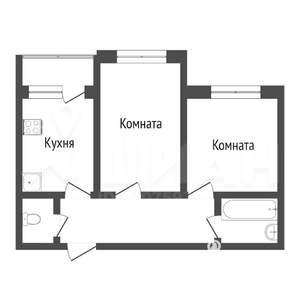 2-к квартира, на длительный срок, 62м2, 10/25 этаж