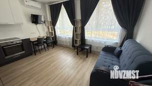 Студия квартира, на длительный срок, 27м2, 2/17 этаж